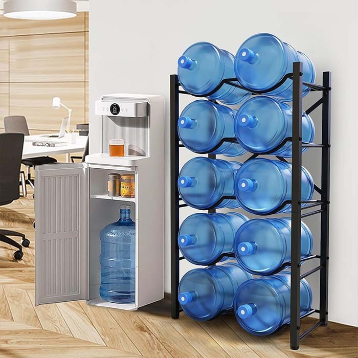 5 Gallon Water Bottle Stand ,Water Bottle Rack 10 water bottle holder