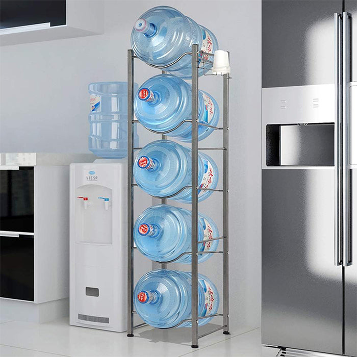 5 Gallon Water Bottle Stand ,Water Bottle Rack 5 water bottle holder