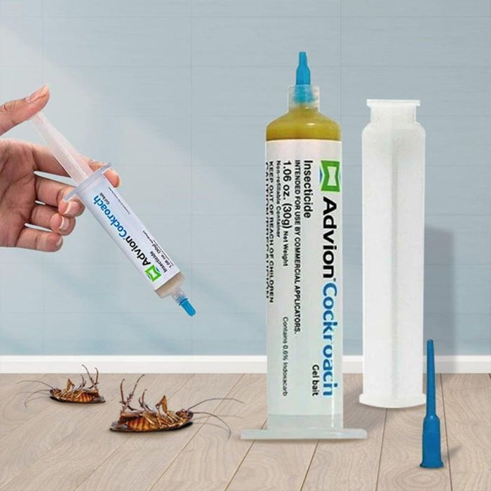 Advion Cockroach Gel Bait, German Roach Insect Pest Control, Indoor and Outdoor Use highly effective