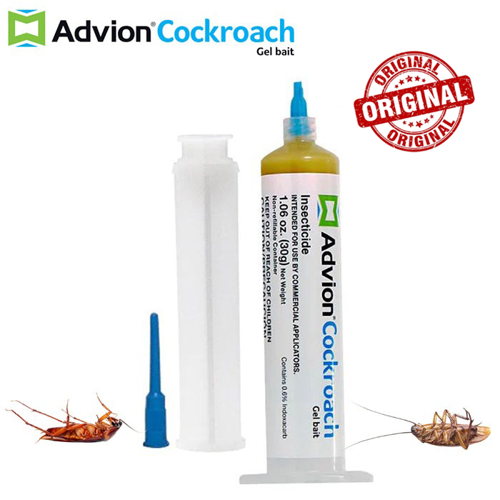 Advion Cockroach Gel Bait, German Roach Insect Pest Control, Indoor and Outdoor Use original
