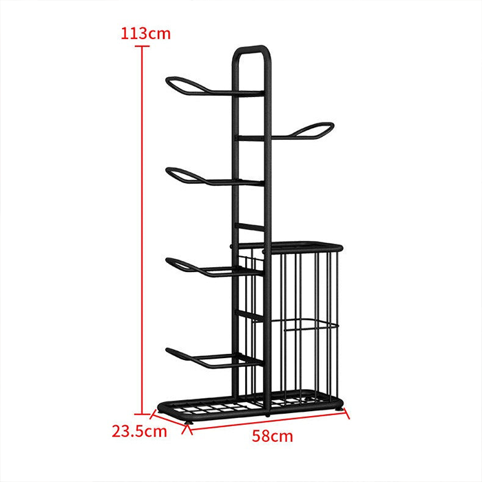 Ball Storage Rack, Basketball Football Volleyball Badminton Racket Storage Stand dimensions