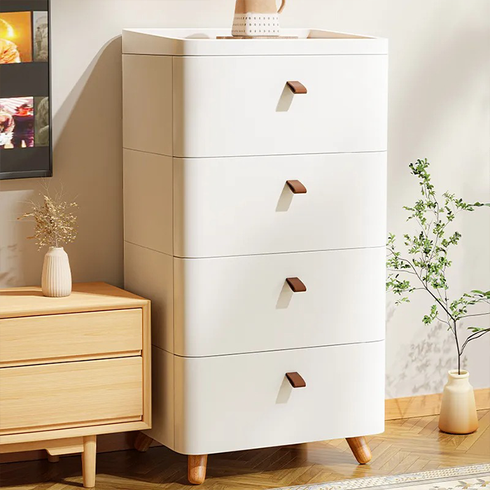 Bedroom Bedside Storage Cabinet Chest Of Drawers, Simple Narrow Drawer Type Storage Stand countertop storage