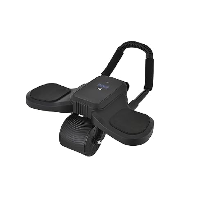 Green Lion ABS Exercise Roller supports up to 120kg with a dual-wheel design, anti-slip grip Load Bearing Capacity 120Kg
