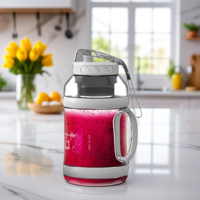 Green Lion MEGA PRO Portable Blender, 2000mL Bottle Capacity, 18000 RPM Powerful Motor Long-Lasting Battery