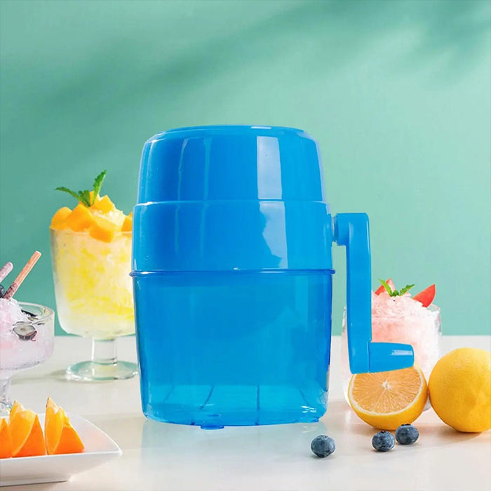 Household Mini Ice Shaver Crusher Snow Cone Portable Manual Crushing Ice Machine simple