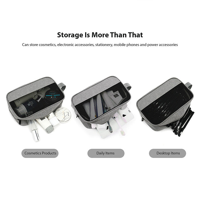 Mini Travel Organizer Bag, Multi-Purpose Travel Gadget Pouch, Portable Hand Bag storage box

