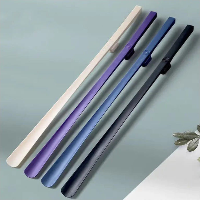 Shoe Horn Long Handle Automatic Adsorption Long Shoe Horn Shoe Remover Shoe Lifting Tool random colours