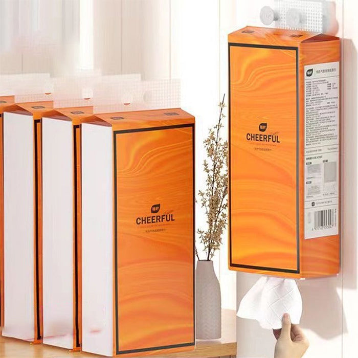 Thick & Skin-Friendly Tissue Paper - Four Layer Design Tissue Pack, 4 Pcs Pack